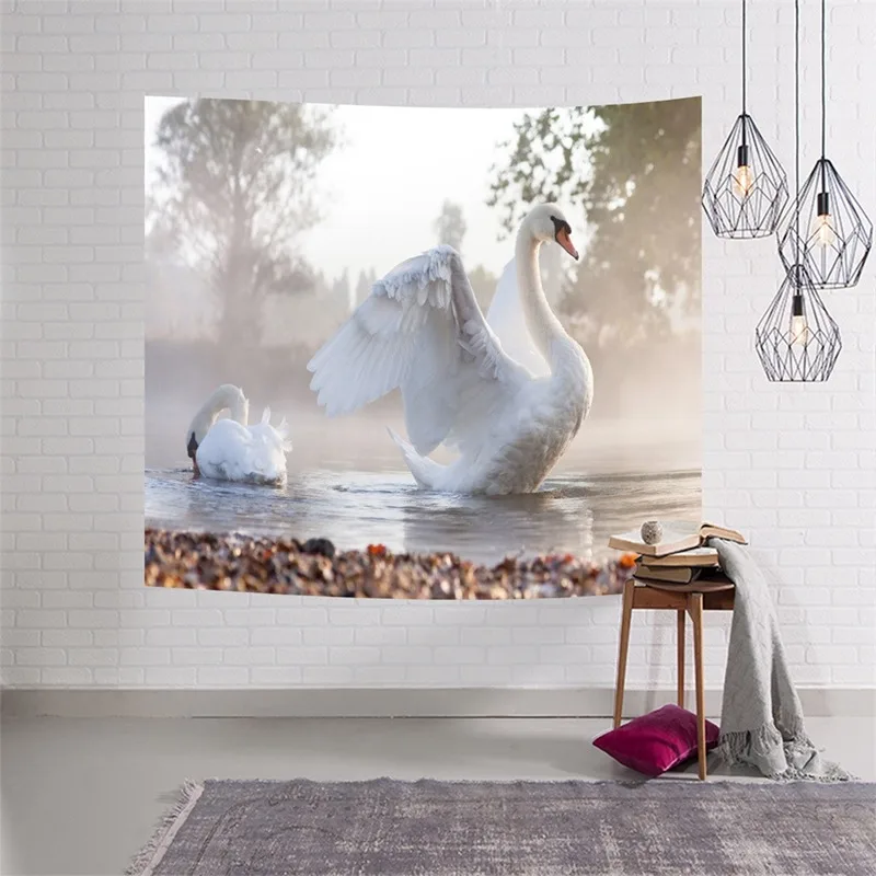 Animal Flying Bird Tapestry Mandala Tapestry Living Room Decor Wall Hanging Home Decoration Beach Mat