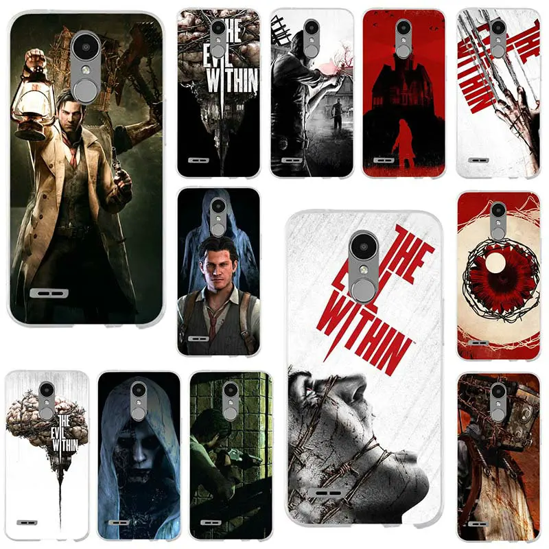 

Soft Slim Phone Cases TPU Silicon for LG K4 K7 K8 K10 2017 G2 G3 Mini G4 Spirit G5 G6 V10 V20 V30 Nexus 5X Hot The Evil Within