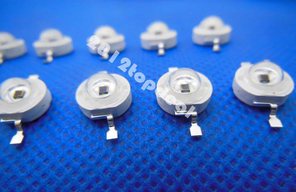 100pcs 1W Infrared IR 940NM High Power LED diodes Emitter DC1.5 1.7V