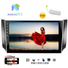 Eincar Car Stereo For SYLPHY Android 7.1 Car Autoradio Head unit Support GPS,SWC,Mirror Link,Bluetooth,FM/AM Radio+4G dongle