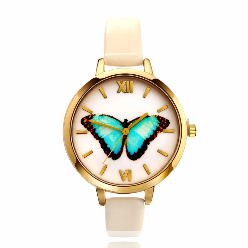 DOBROA Leather Bracelet font b Watch b font Vintage Women Gril font b Children b font