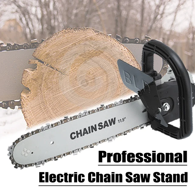 Woodworking DIY Electric Saw Chainsaw Bracket Set High Carbon Steel M10 Transfer Conversion Head For 4 Inch Angle Grinder