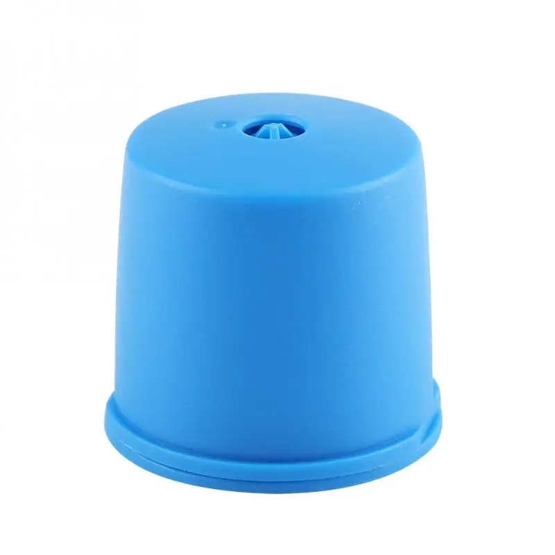 

Reusable Refillable Refilling Coffee Capsule Filter PP Plastic Grinds Blue Color
