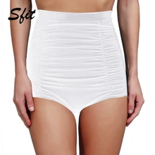 Sfit женские шорты бикини из двух частей, раздельные плавки, летняя пляжная одежда для плавания, купальный костюм для женщин, Шорты для плавания с высокой талией