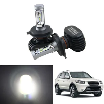 

50W 8000LM LED Headlight Kit Hi Lo Beam Bulbs For 2001-2006 HYUNDAI Santa Fe White High Low Beam Car Light