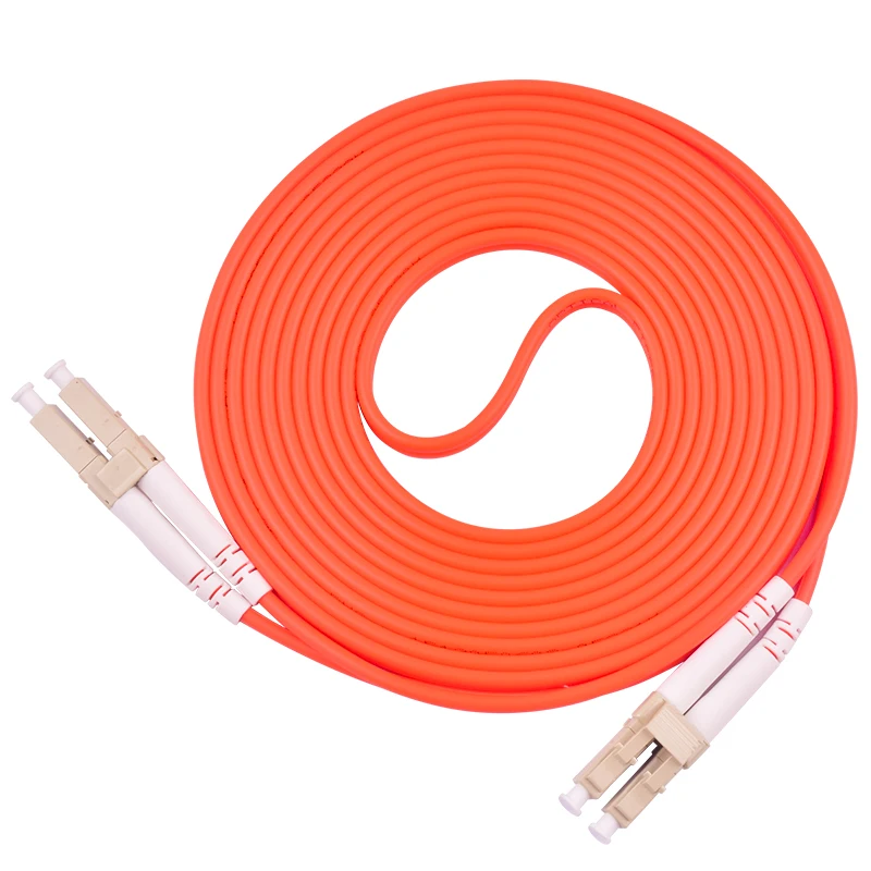 

50M LC/UPC-LC/UPC Multi-Mode OM3 Fiber Cable Multimode Duplex Fiber Optical Jumper Patch Cord