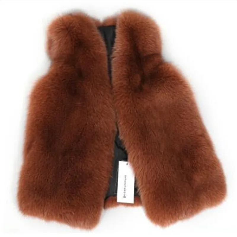 

2019 hot sale New natural fox fur vest Real fox fur vest Winter high quality women's leather jacket