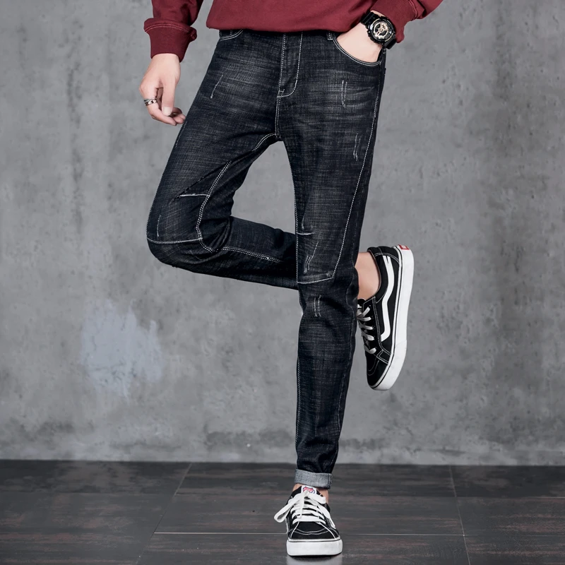 mens skinny black jeans sale