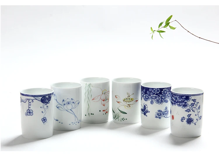 Tangpin большая емкость керамическая чашка чая расписанную чашка китайский фарфор кунг-фу чашка
