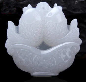 

Koraba Fine Jewelry Details about New Beautiful Exquisite Chinese White Natural Jade Pendant Amule Free Shipping