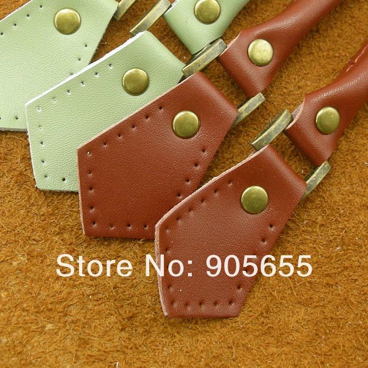 Free shipping 20pcs=10pairs/lot High quality Genuine Leather Handbag