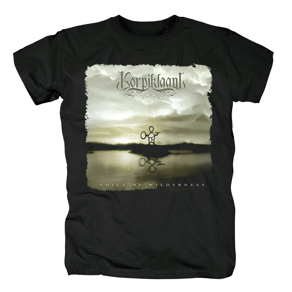 Черная футболка bloodhof KORPIKLAANI L finntroll Азиатский размер|Футболки| |