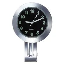 Универсальный 7/" 1" водонепроницаемый мотоцикл руль Крепление часы Черный Великобритания