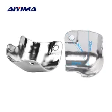 AIYIMA 8 шт. аудио активный динамик s Защитные углы чехлы из нержавеющей стали запчасти для ремонта динамика аксессуары DIY для домашнего кинотеатра