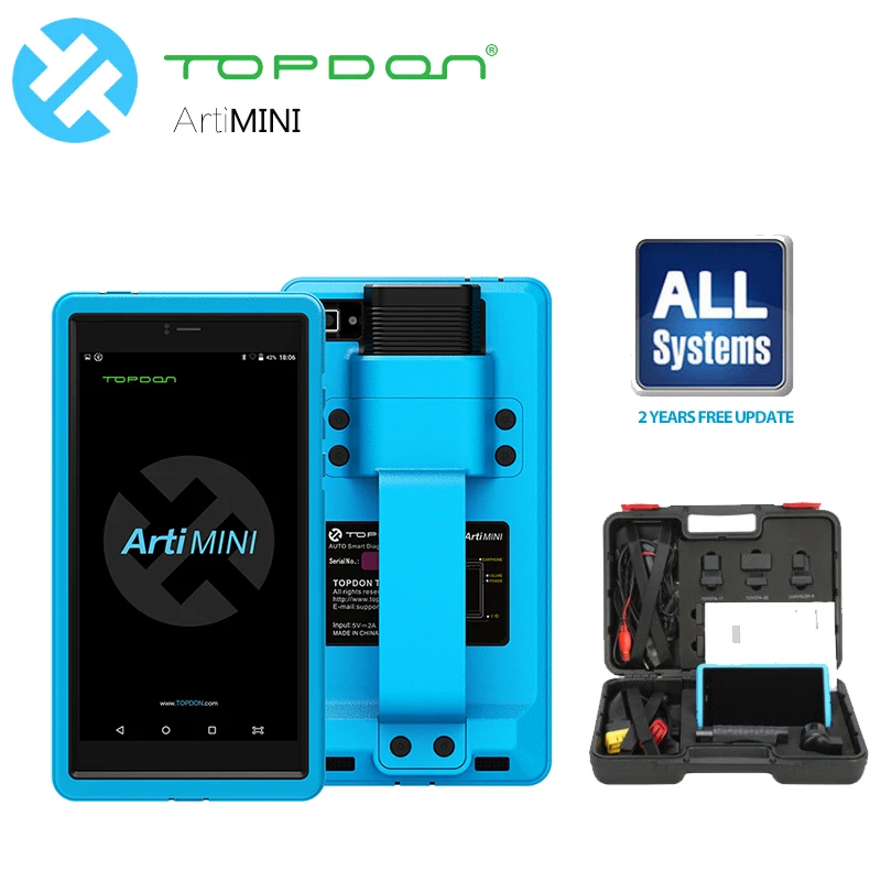 

TOPDON ArtiMini Diagnostic TooL OBD2 11 Special Functions and Full OBD Functions get your Repair Work Easier Useful Auto Scanner