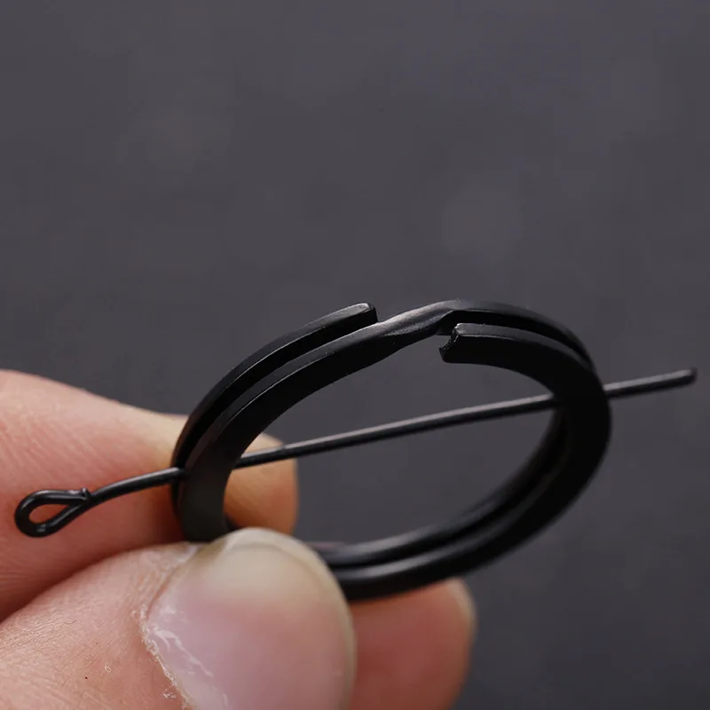 20 шт 25 мм черные брелоки с кольцами(никогда не выцветают) брелки для сумки автомобильный брелок для самодельных украшений делая брелок для ключей кольцо