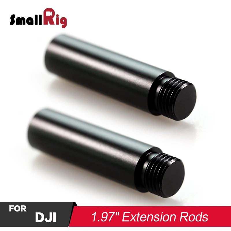 SmallRig DSLR Camera Rod 1.97" Extension Rods for DJI Ronin/Ronin-M Gimbal Stabilizer Aluminum Alloy 16mm rods 1766