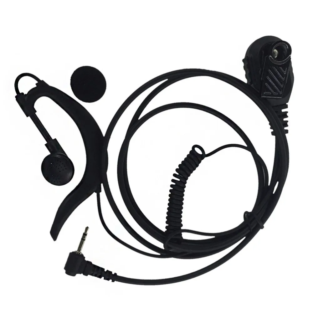 1 Pin Clip Ear Hook Earpiece Headset Mic PTT for Motorola Talkabout Radio Walkie Talkie TLKR T80 T60 T5410 T5420 T5720 New (7)