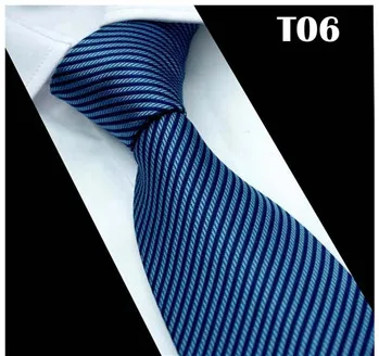 SCST абсолютно Gravata Золотой Полосатый Принт Синий Шелковый шейный галстук для мужчин галстук 8 см тонкие свадебные галстуки мужские s галстук CR032