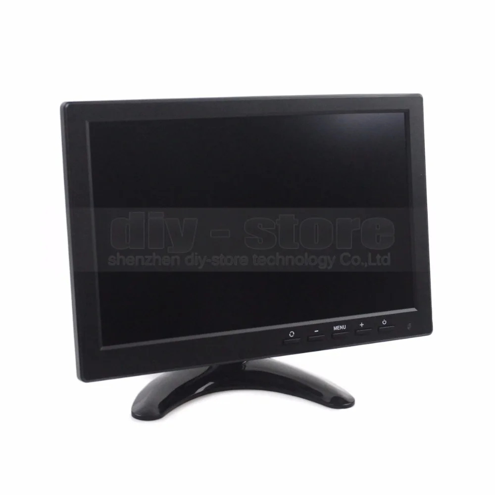 DIYKIT 10.1 inch TFT LCD HD Car Monitor Rear View Monitor Build in Speaker with BNC / AV / VGA / HDMI Input 1280 x 800