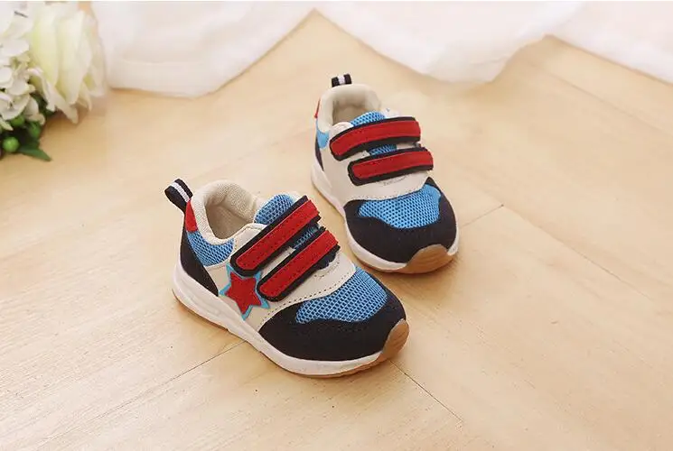 Tênis de Corrida para Crianças Novo Esporte Crianças Calçados Infantis Meninos Sapatilhas Primavera Outono Malha Respirável Net Sapatos Casuais Meninas 6 primavera outono net malha respirável casual meninas