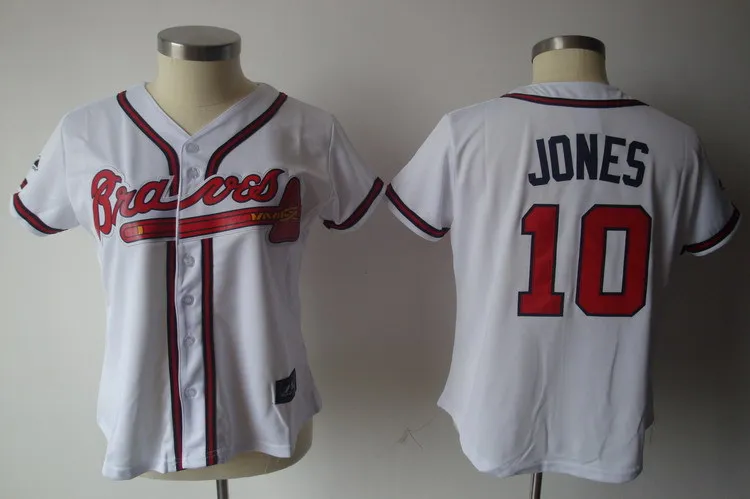pink braves jersey