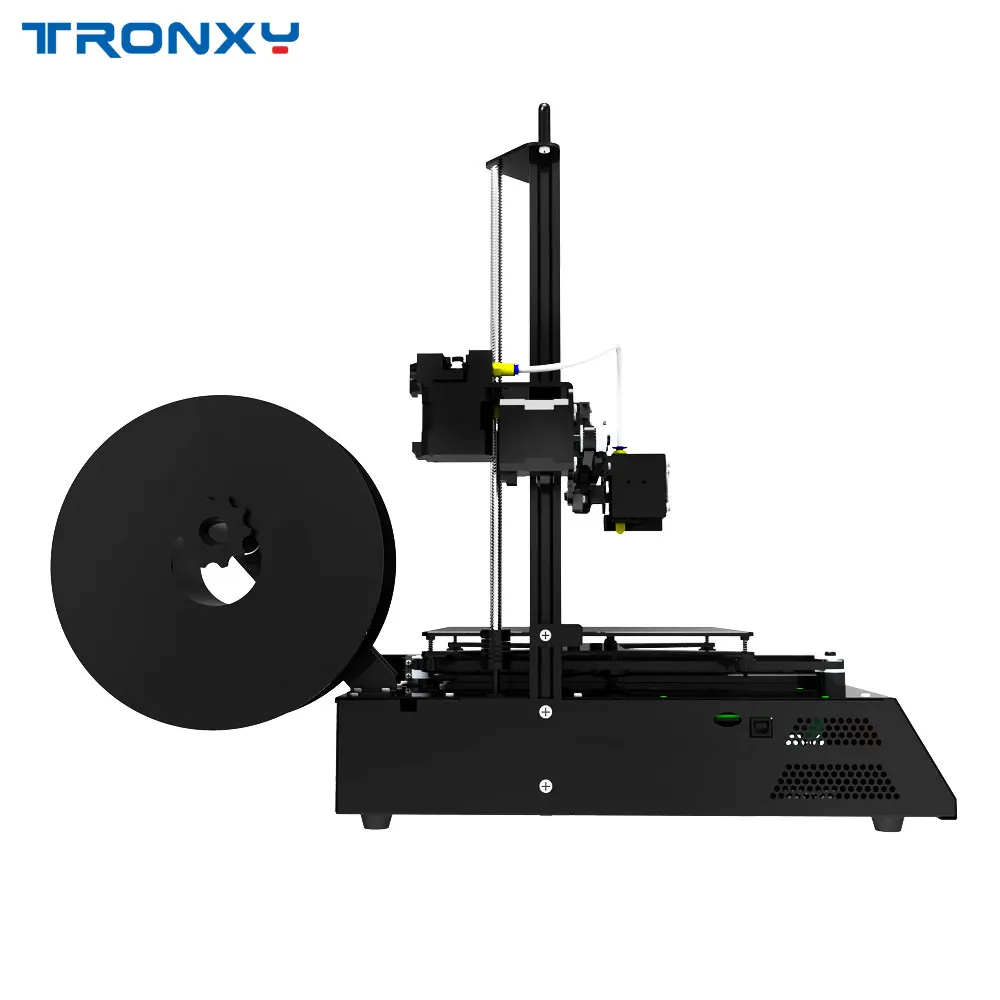 Tronxy Высокоточный 3d принтер, набор, промышленный, высокое качество, все металлические, большой размер печати 220*220*220 мм, 10 м, нить, 8 г, sd-карта