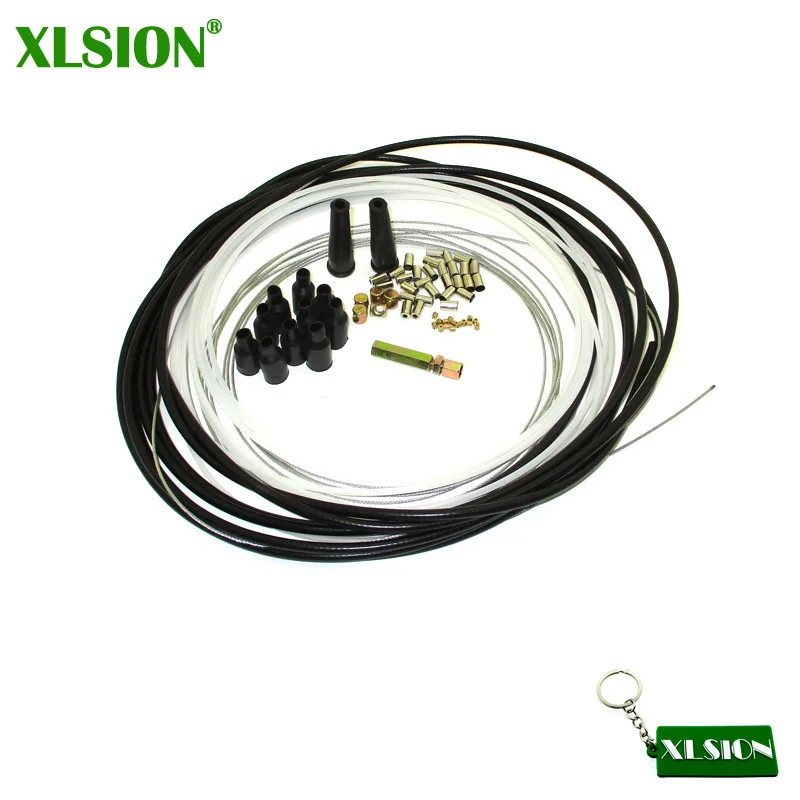 Buy XLSION 5 Metres Diy Throttle Cable Kit Nipples