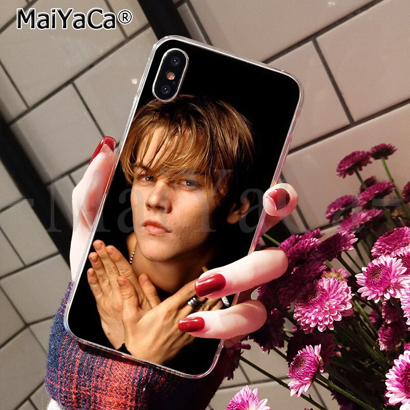MaiYaCa Leonardo Dicaprio young Новинка чехол для телефона Fundas чехол для iPhone 6 S 6 plus 7 7 plus 8 8 Plus X Xs MAX 5 5S XR