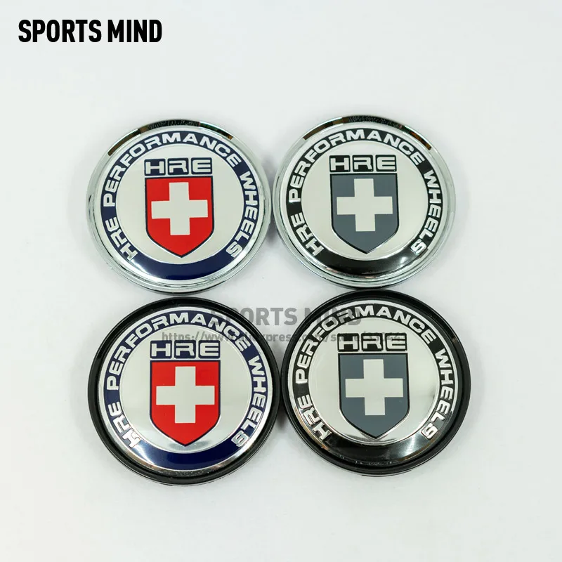 

4PCS/lot 63MM Car Wheel Center Hub Caps for HRE Performance Emblem Car Wheel Center Cap car Styling accessories