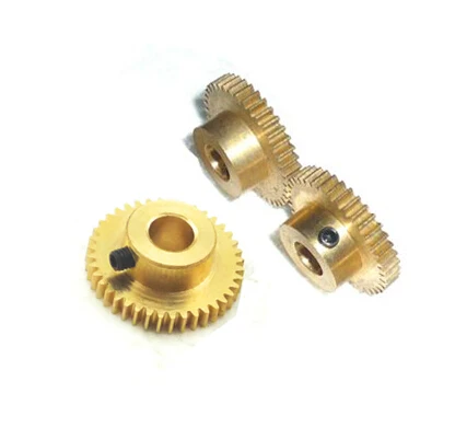 

0.8 M 16teeth 3mm 5mm 4mm 6mm hole brass precision small gear