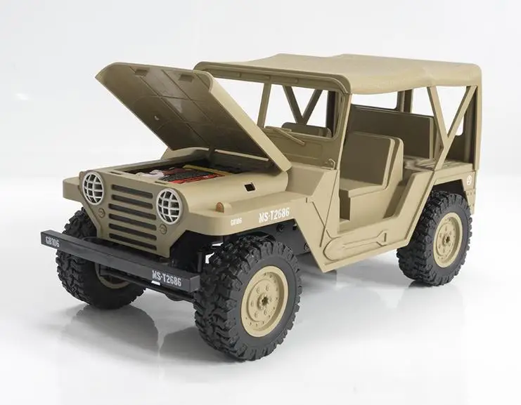 1/14 4WD пульт дистанционного управления 4X4 внедорожный автомобиль jeep 2,4 GHZ rc военные грузовики электромобиль