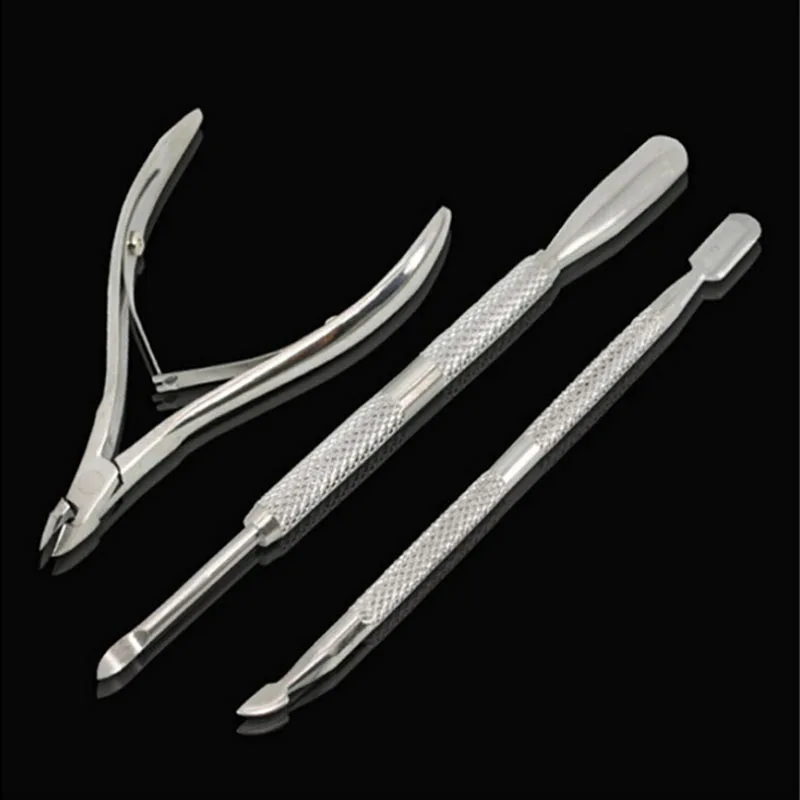 3 шт. лопатка для удаления кутикулы нержавеющая сталь|cuticle nipper spoon|spoon pusherpusher remover |