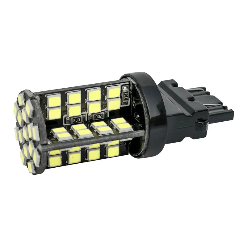 2 шт. Автомобильные светодиодные лампы 3157 3156 SMD 2835 P27W T25|t15|bulb hb4bulb replacement |