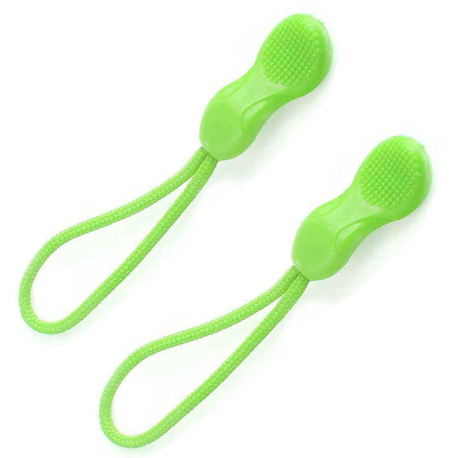 20 Pcs/bag Zipper Pull Cord Zipper Rope Pull Puller End Fit Rope Tag