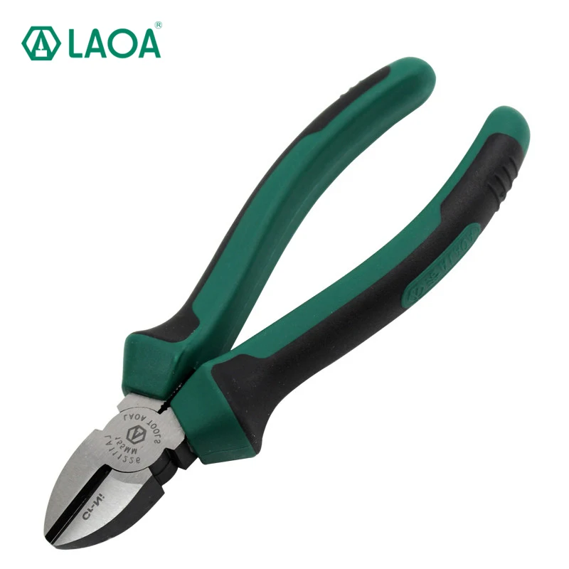 

LAOA Diagonal Pliers Electrical Wire Cable Cutting Chrome-Nickel material Cutter for Electrician cutter pliers Durable