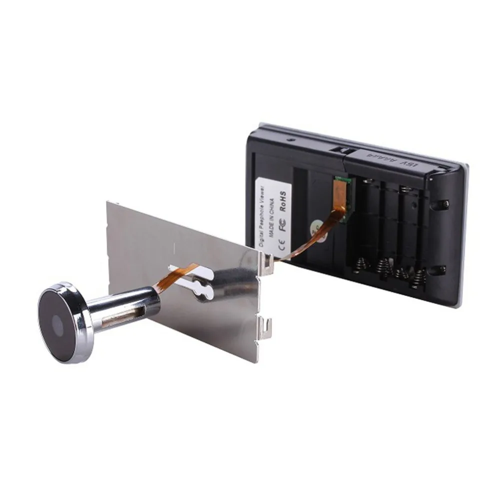 

Home Wireless Video Doorbell 3.5 Inch Color LCD Screen With Security Door Electronic Cat Eye Door phone For House New Arrival