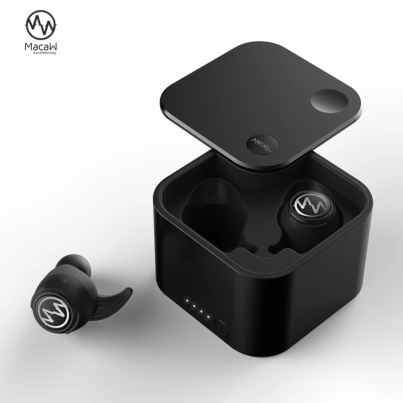 Macaw NE1s True Wireless Dynamic IPX7 Waterproof Earphone HiFi Bluetooth In-Ear Earphones | Электроника