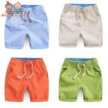 Распродажа! Детские брюки хлопковые детские шорты ярких цветов для мальчиков и девочек модные штаны