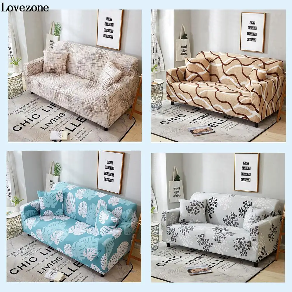

Slipcover Stretch sofa layer Single double Three seat Pattern cotton sofa cover for living room cover for sofa corner cover