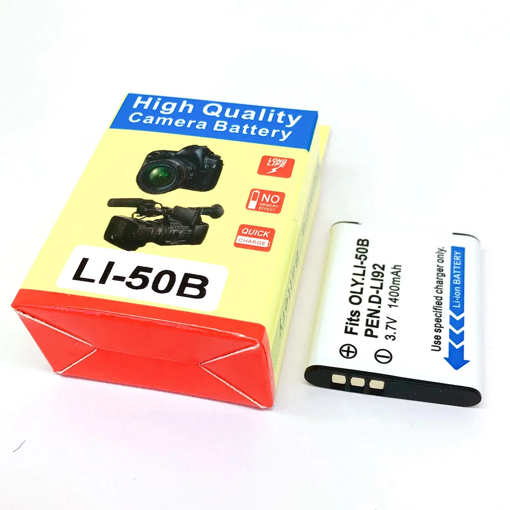 

Li-50B Li50B Li 50B D-Li92 DLi92 DB-100 DB100 NP-150 NP150 Battery for Olympus u6010 u6020 Pentax XZ-1 SP-800UZ RZ10 RICOH CASIO