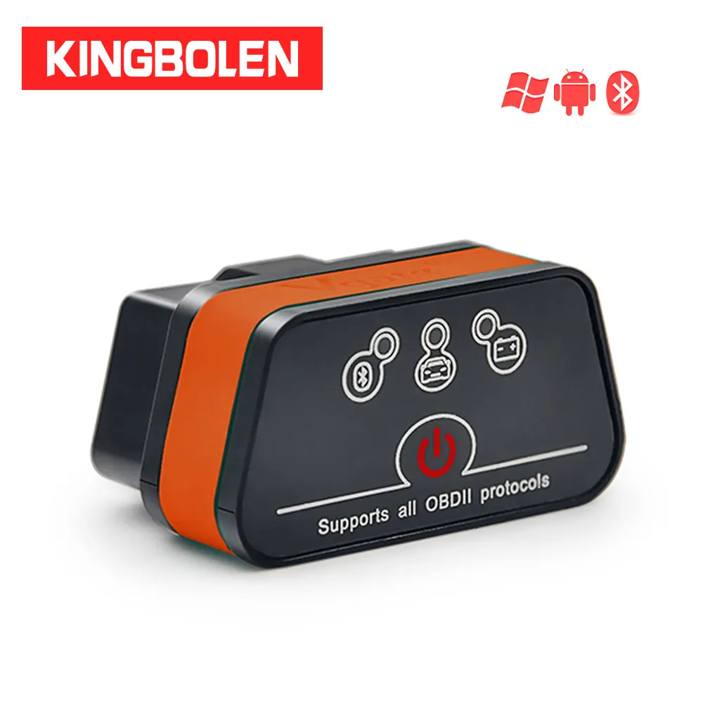 

Vgate iCar2 Bluetooth ELM327 V2.1 Code Reader OBD2 Scanner elm 327 icar 2 Diagnostic Tool Android/PC Torque for OBDII Vehicles