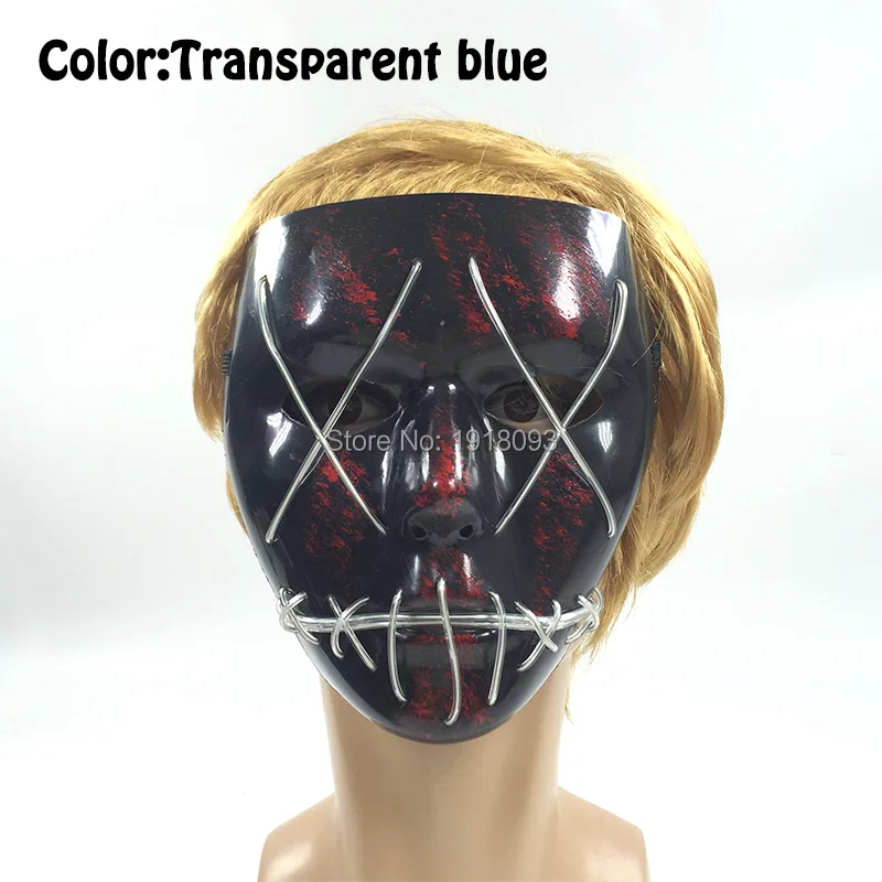 transparent blue