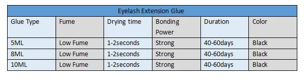 10 мл Быстросохнущий тусклый клей для наращивания ресниц 1 секундный клей для ресниц 40-60 дней клей для ресниц черный клей