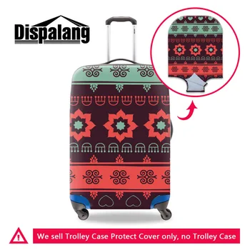 

Dispalang National Striped Luggage Covers Travel on Road Protective Suitcase Cover for 18 to 30 inch Trolley Case Cover