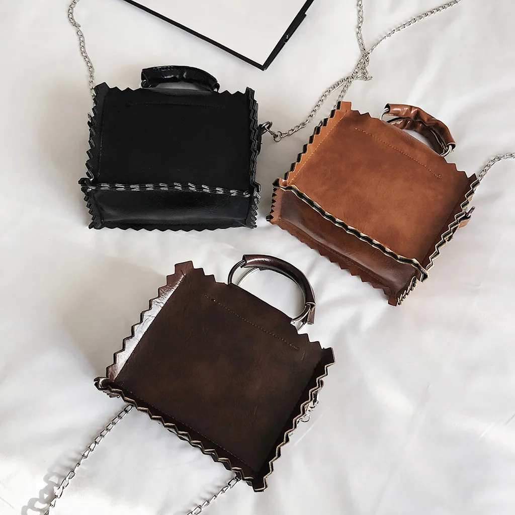 CONEED Fashion Women Bag 2019 New Luxury Handbags Women Bags Designer Fashion PU Leather Shoulder Bag Solid Wild Retro Bag Mar18 CONEED Fashion Women Bag 2019 New Luxury Handbags Women Bags Designer Fashion PU Leather Shoulder Bag Solid Wild Retro Bag Mar18