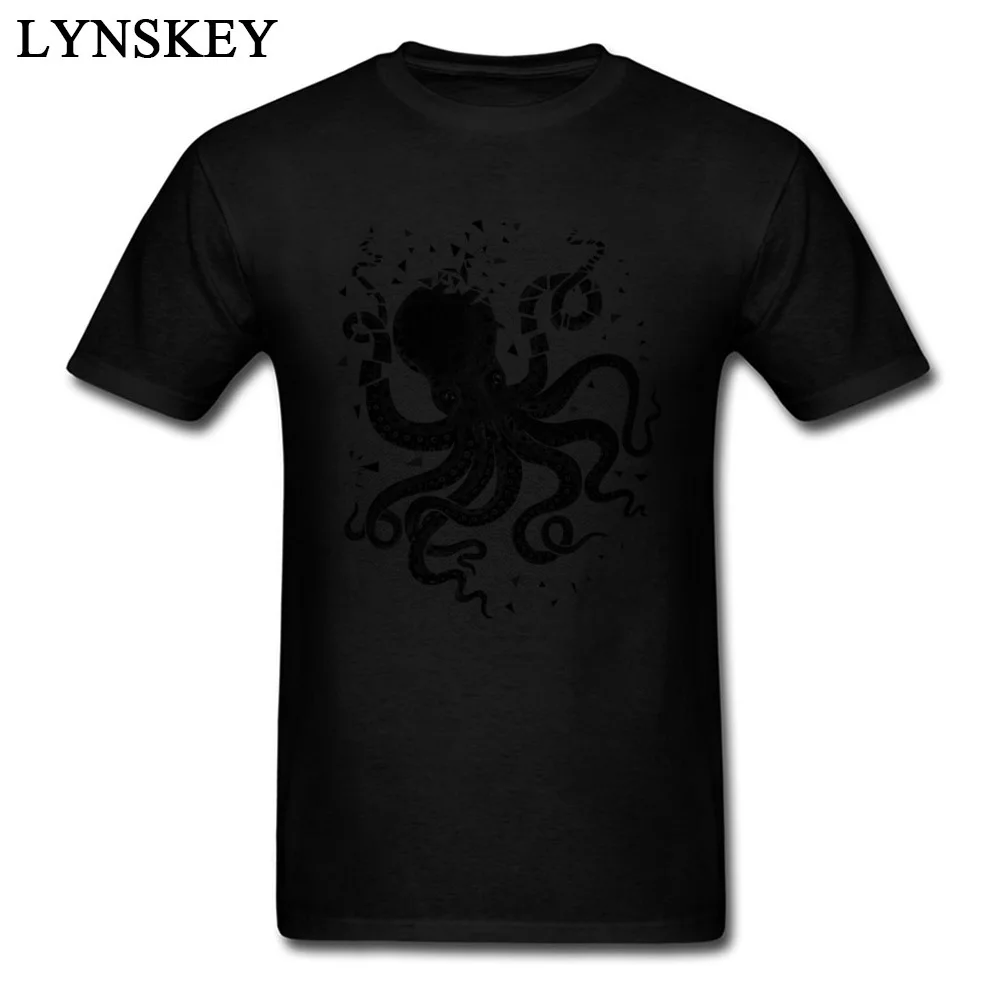 Funny 3D Printed Tops Shirt The Deep Summer/Fall Short Sleeve Pure Cotton Crewneck Boy T-Shirt 3D Printed Sweatshirts The Deep black