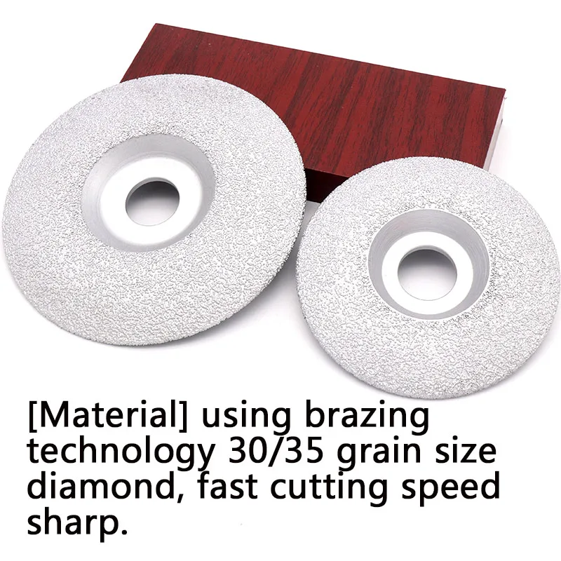 1pcs 4/5 inch Vacuum Brazed Diamond Cutting Grinding Disc Cutter Shaping Polishing Stone Glass Ceramics Grinding Wheel 125/100mm 1pcs 4/5 inch Vacuum Brazed Diamond Cutting Grinding Disc Cutter Shaping Polishing Stone Glass Ceramics Grinding Wheel 125/100mm