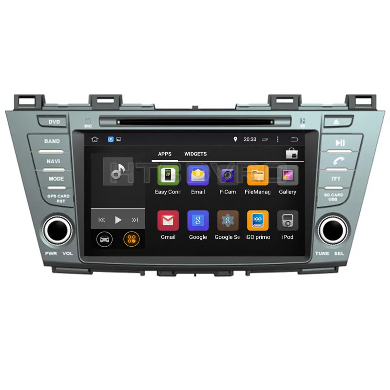Top YMODVHT 8inch 4G Octa Core Android 9.0 7.1 Car DVD Player for Mazda 5 for Mazda Premacy 2010- GPS RDS Radio Audio Video Stereo 2