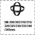 SUMRAY HTD 5 м зубчатый ремень 5M-750/755/760/765/775/780/790 мм Шаг Длина 15/20/25 мм ремень Ширина круглые резиновые Ремни 5 мм Шаг